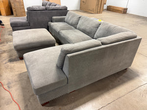 Thomasville Sectional with Ottoman