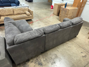 Suede Sectional