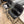 Black Leather Barstool Set