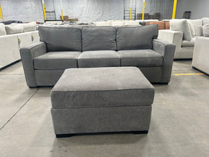 Jonathan Louis Sofa w/Ottoman