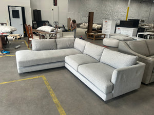 West Elm Haven 2-Pc Bumper Sectional