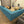 Blue MCM Sectional