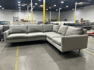 Room & Board Jasper 3-Pc Sectional (Sumner Cement)