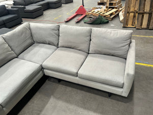 Room & Board Jasper 3-Pc Sectional (Sumner Cement)
