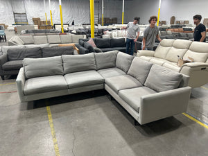 Room & Board Jasper 3-Pc Sectional (Sumner Cement)