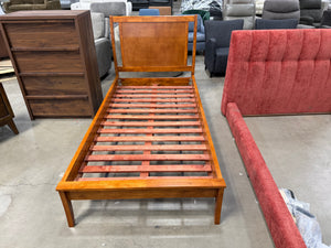 Cherry Twin Bed frame, Dresser and End Table Set