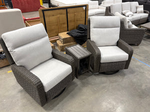Thomasville Elko 3-Piece Swivel Set