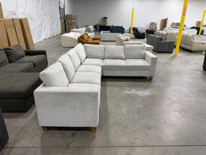 Dillard Fabric Convertible Sectional
