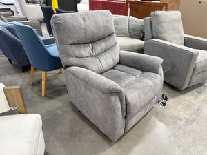 Felix Gray Fabric Recliner