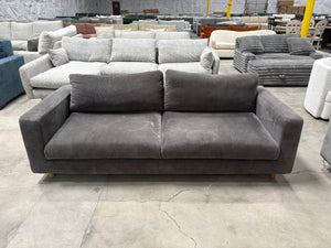 86” Stone Gray Sofa