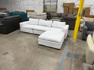White Cloud Modular 4 Piece Sectional