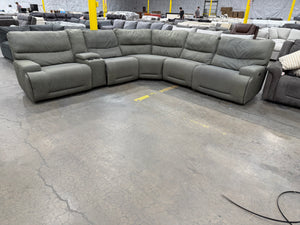 Argento Fabric Power Reclining Sectional