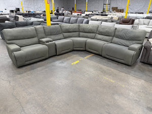 Argento Fabric Power Reclining Sectional