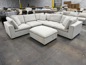 Lowell 6-Piece Modular Sectional - Light Gray