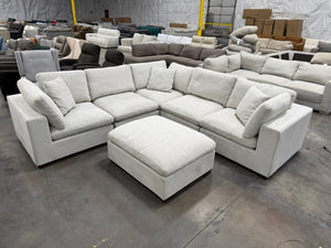 Lowell 6-Piece Modular Sectional - Light Gray