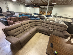 Fletcher Fabric Manual Recliner Sectional