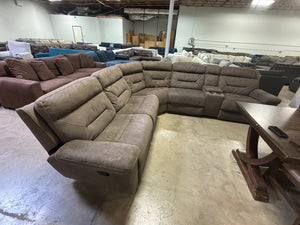 Fletcher Fabric Manual Recliner Sectional
