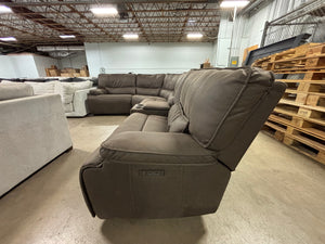 Brower Fabric Power Reclining Sectional