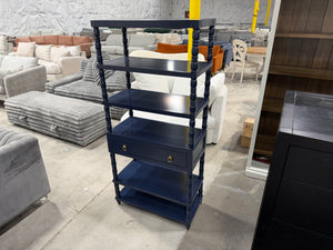 Blue Bookshelf