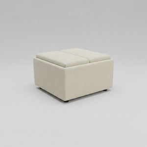 Henredon Sona Fabric Storage Ottoman