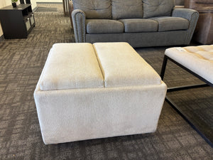 Henredon Sona Fabric Storage Ottoman