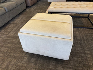 Henredon Sona Fabric Storage Ottoman