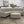 Curved Tufted Sectional w/ Ottoman