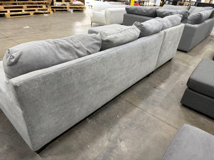 Grey Sectional with Chaise