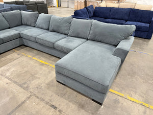 Large Blue Sectional
