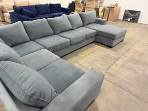 Large Blue Sectional