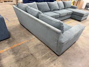 Large Blue Sectional