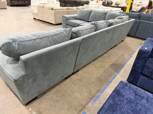 Large Blue Sectional