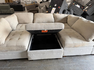 Thomasville Tisdale 6 Piece Boucle Sectional