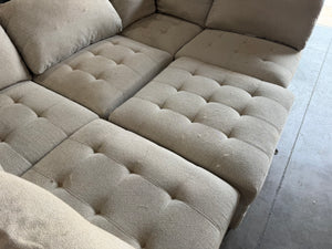 Thomasville Tisdale 6 Piece Boucle Sectional