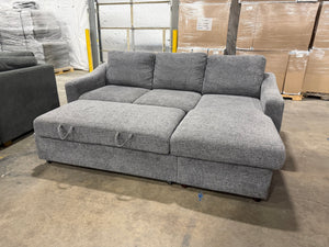 Aria Gray Sofa Chaise