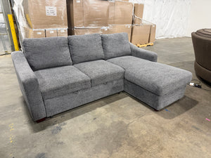 Aria Gray Sofa Chaise