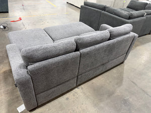 Aria Gray Sofa Chaise