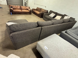 Large U-Shaped Sectional in Gray