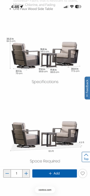 Alden 3-Piece Seating Set