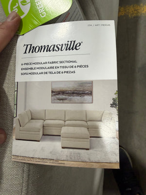 Tisdale 6-Piece Sectional Beige