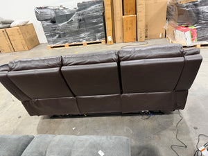 Alba Leather Power Sofa