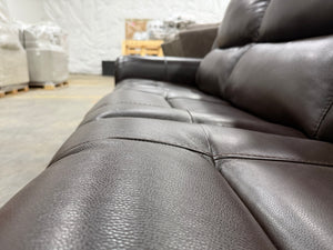 Alba Leather Power Sofa
