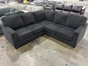 L-Shaped Black  Sectional