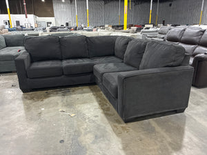 L-Shaped Black  Sectional