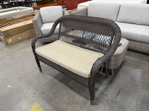 Wicker Loveseat