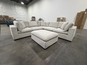 Lowell 6-Piece Modular Sectional, Light Gray
