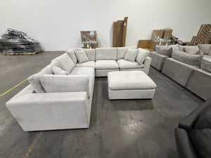 Lowell 6-Piece Modular Sectional, Light Gray