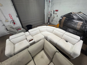 Monroe Fabric Power Reclining Sectional