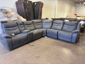 Kelsee Fabric Power Reclining Sectional