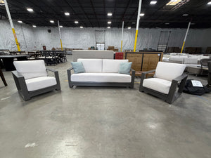 Milan 3 Piece Deep Seating Set